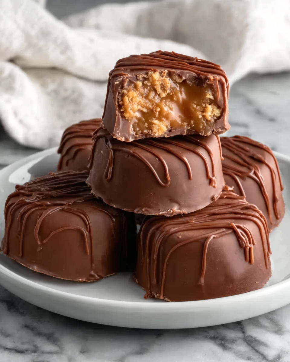 Healthy Butterfinger Chocolate Easter Eggs Recipe - Recipe Image