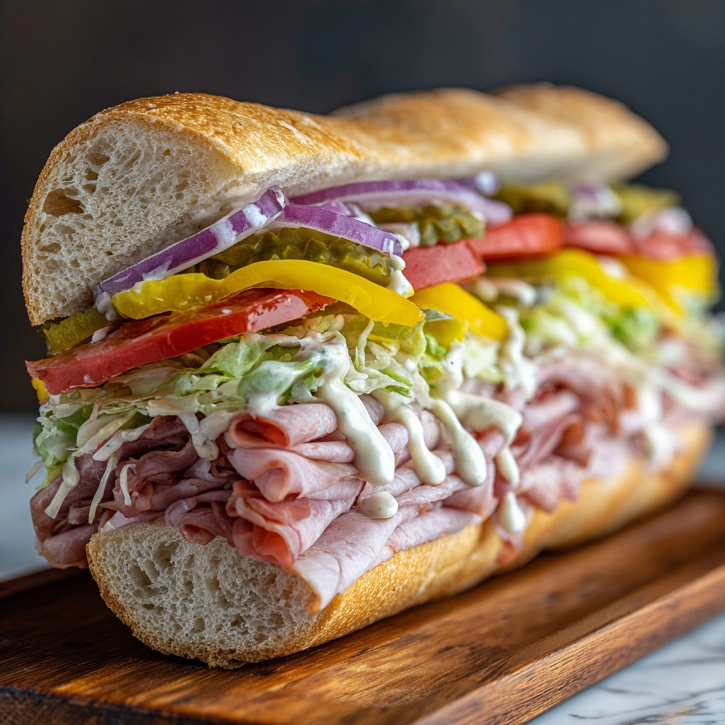 Chopped Italian Sandwich Recipe - Recipe Image