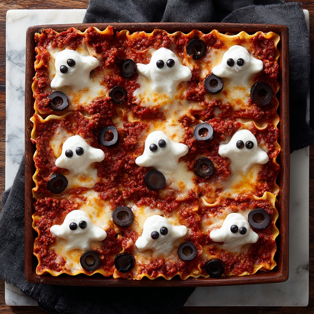Haunted Lasagna Recipe - Recipe Image