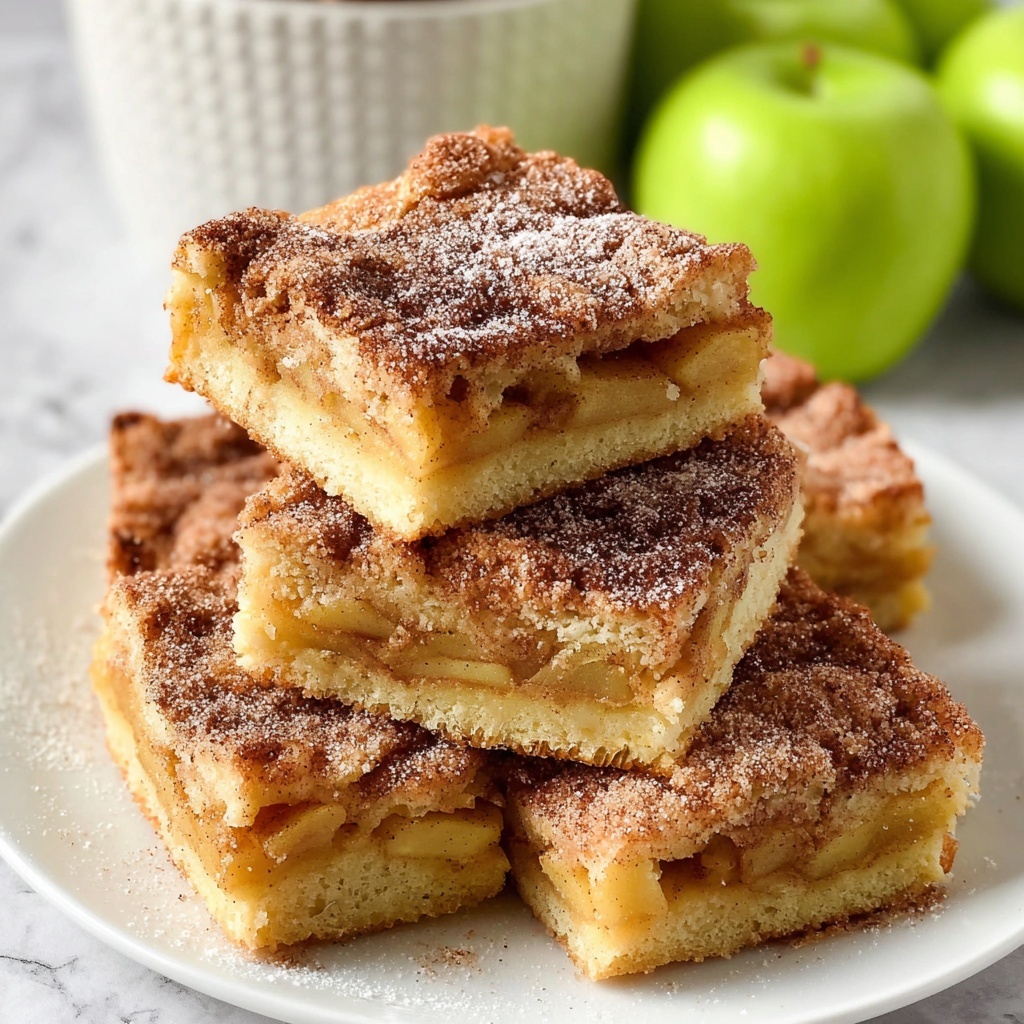 Apple Snickerdoodle Bars Recipe - Recipe Image
