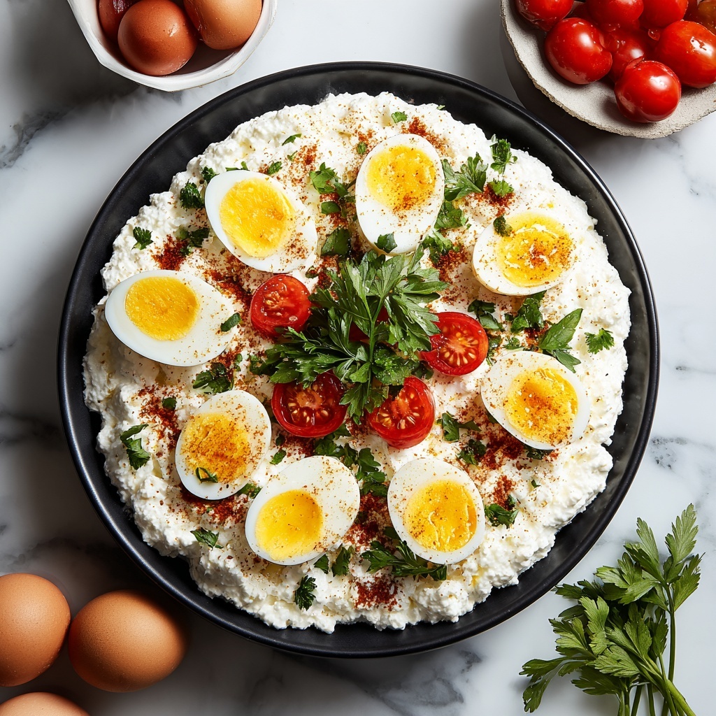 High Protein Cottage Cheese Egg Salad Recipe - Recipe Image