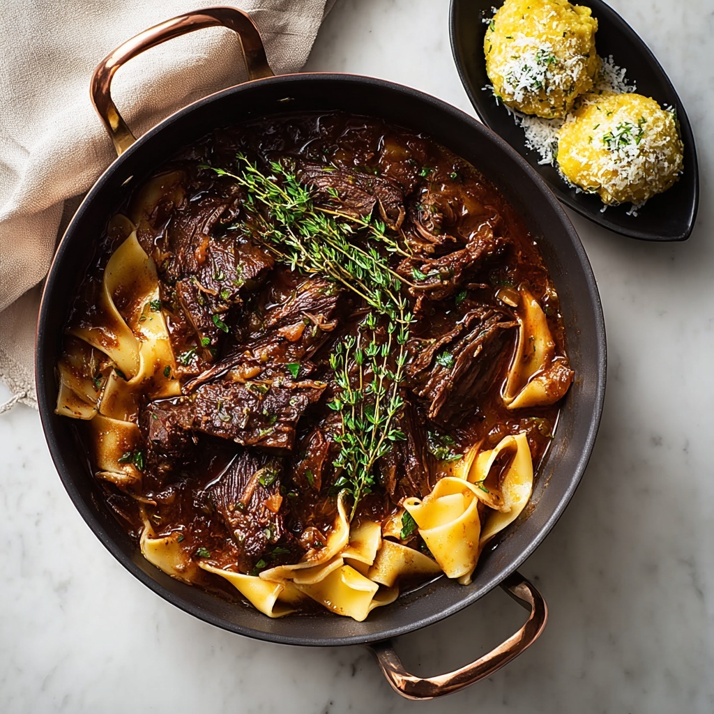 Slowly Braised Short Rib Ragu Recipe - Recipe Image
