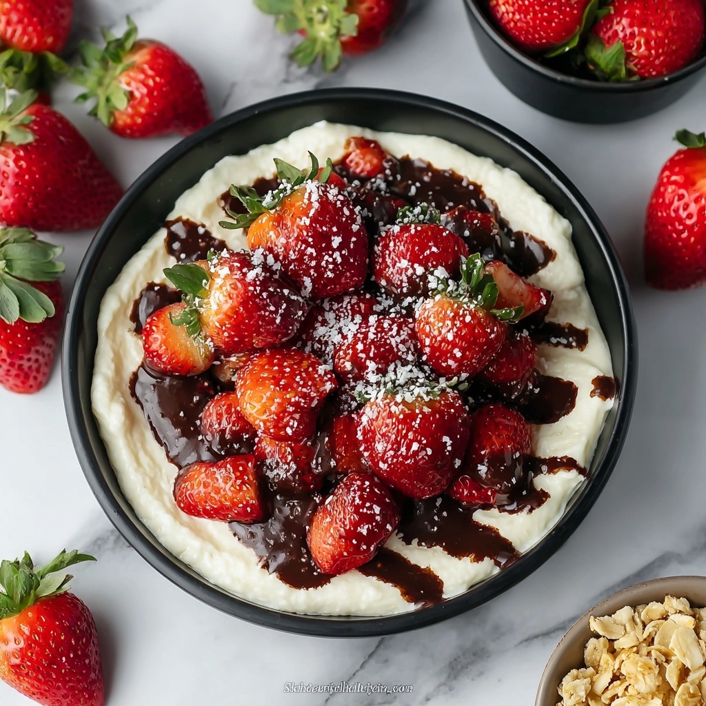 Chocolate-Covered Cheesecake Strawberries Recipe - Recipe Image