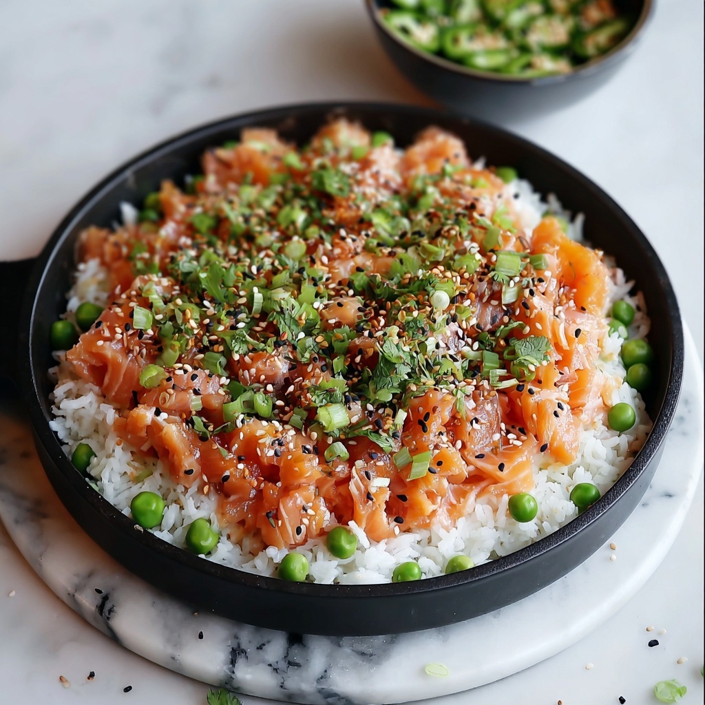 Salmon Crispy Rice Recipe - Recipe Image