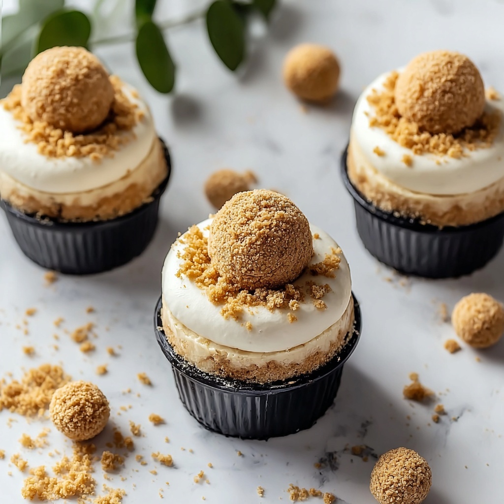 Mini Biscoff Cheesecakes Recipe - Recipe Image