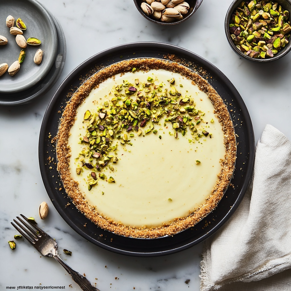 Pistachio Cheesecake Recipe - Recipe Image