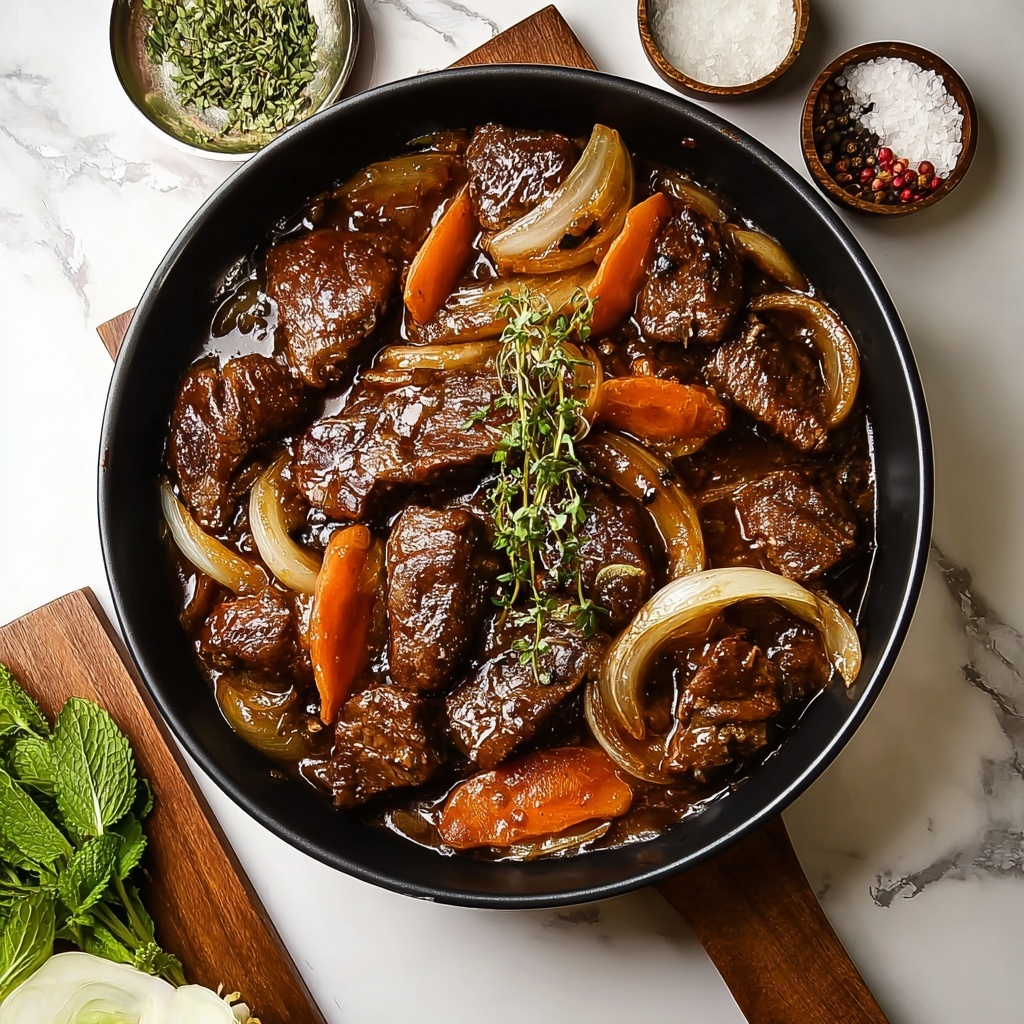 Chinese Pepper Steak with Onions Recipe - Recipe Image