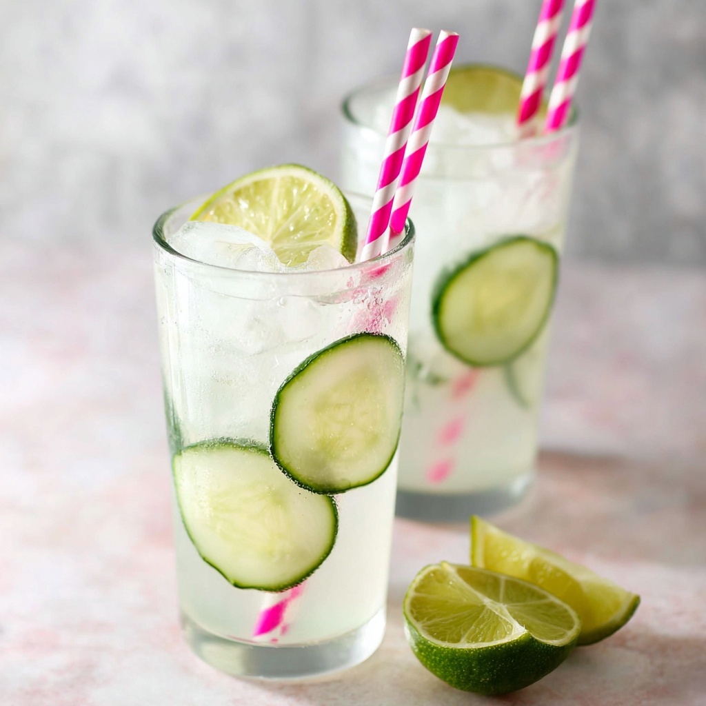Easy Cucumber Lime Punch Recipe - Recipe Image