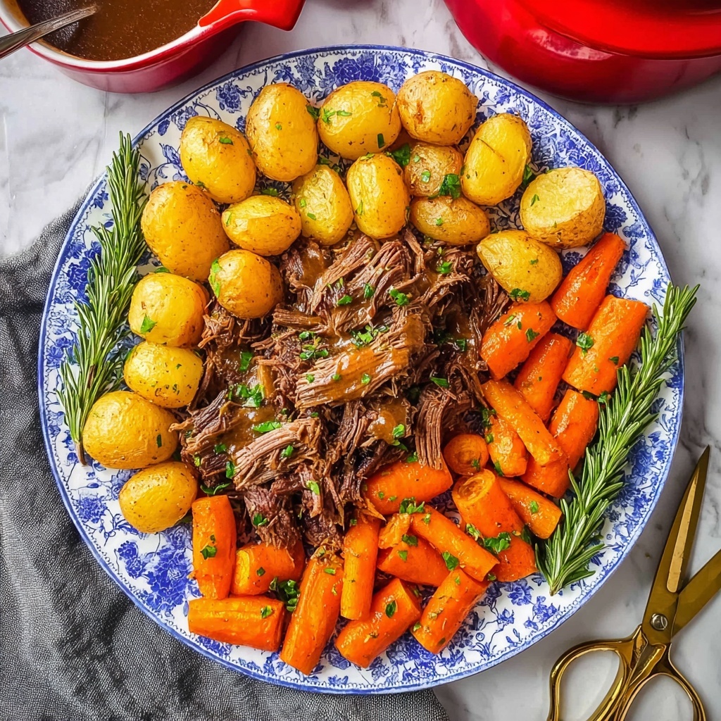 Red Wine Pot Roast Recipe - Recipe Image
