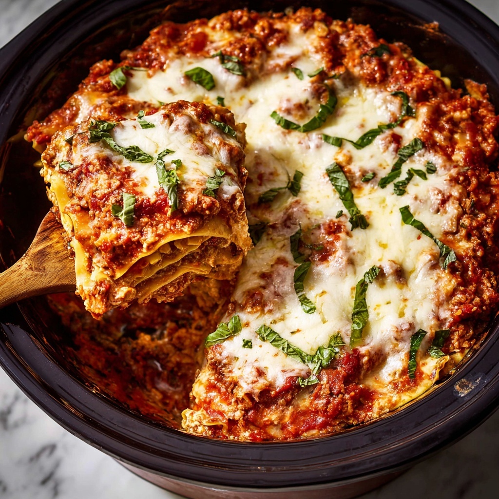 Crockpot Lasagna Recipe - Recipe Image