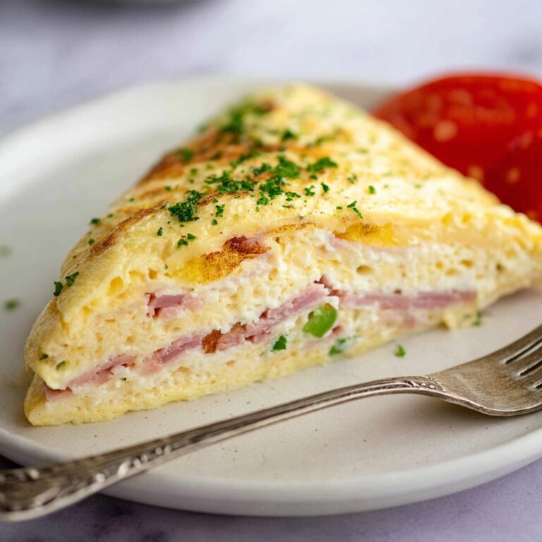 Egg White Omelette with Asparagus, Prosciutto, and Pecorino Recipe