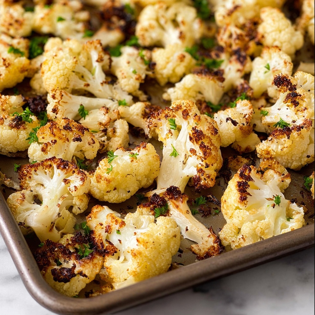 Roasted Cauliflower with Parmesan and Panko Breadcrumbs Recipe - Recipe Image