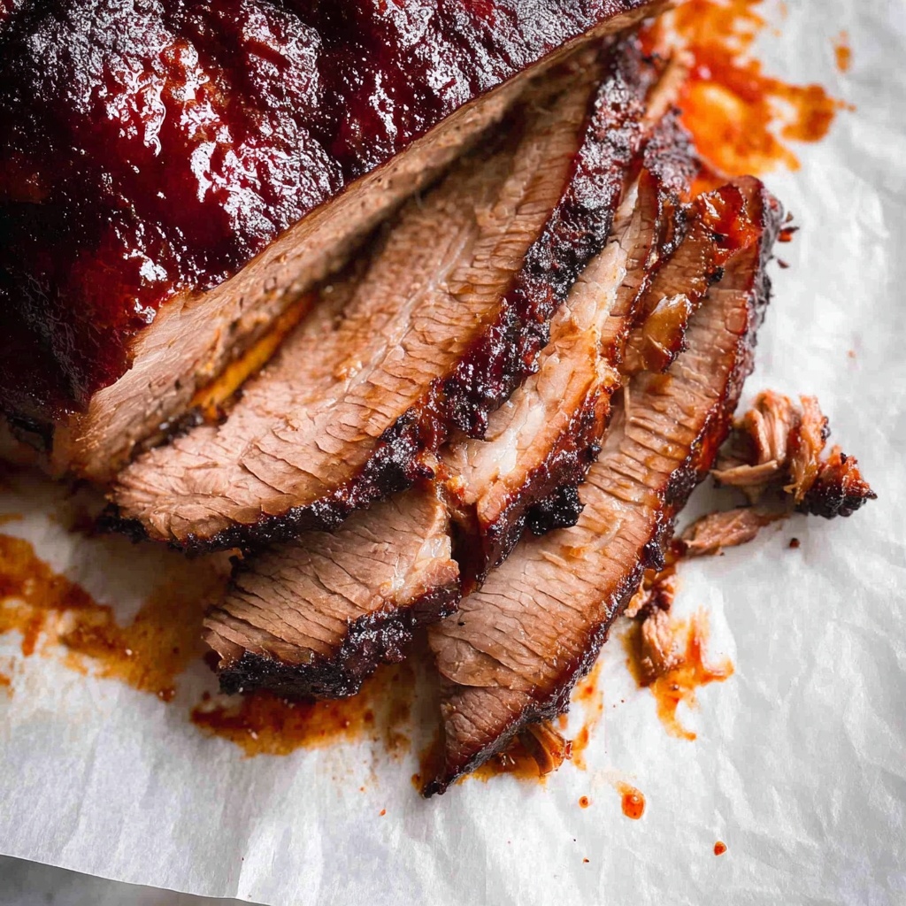 Slow Cooker Beef Brisket with BBQ Sauce Recipe - Recipe Image