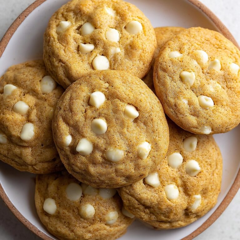 Pumpkin White Chocolate Chip Cookies Recipe
