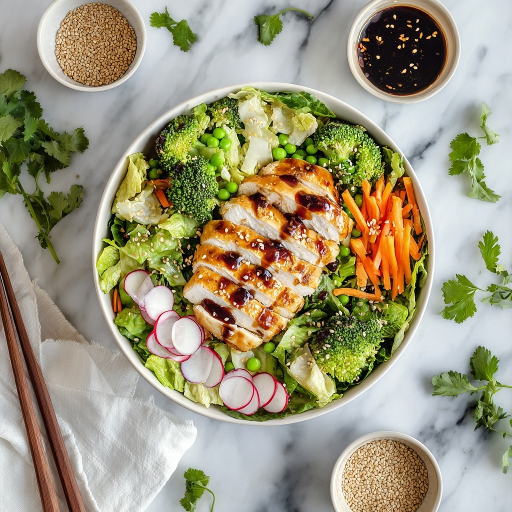 Sesame Chicken Salad Recipe - Recipe Image