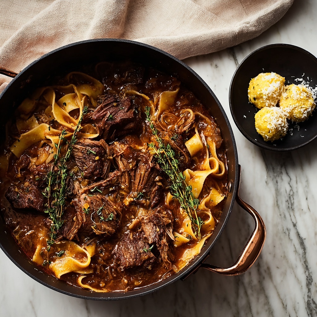 Slowly Braised Short Rib Ragu Recipe - Recipe Image