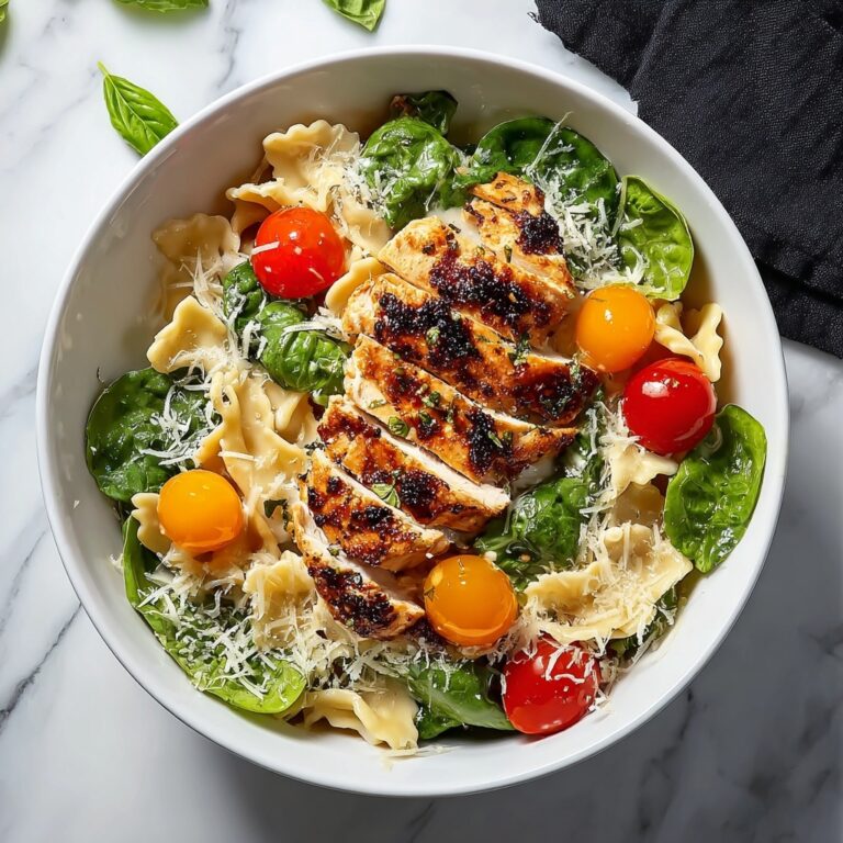 Chicken Caesar Pasta Salad Recipe