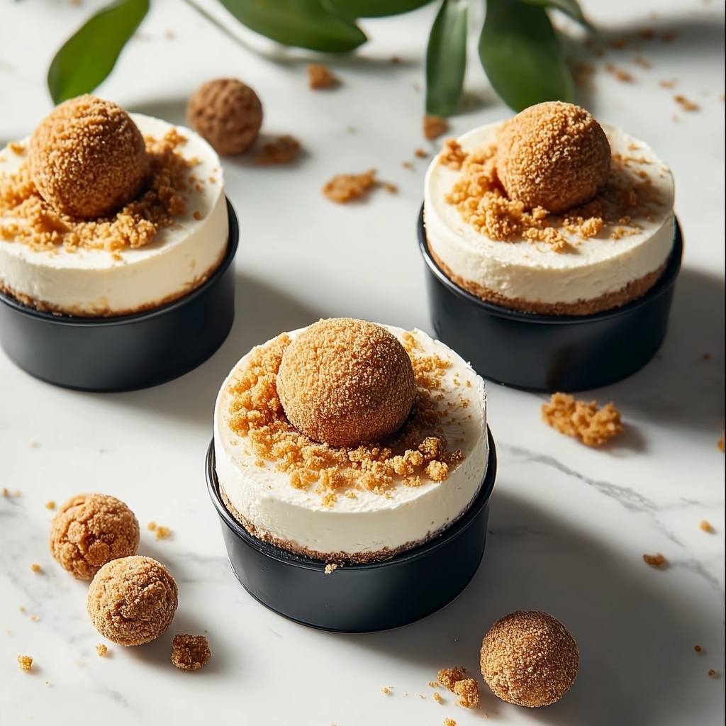 Mini Biscoff Cheesecakes Recipe - Recipe Image
