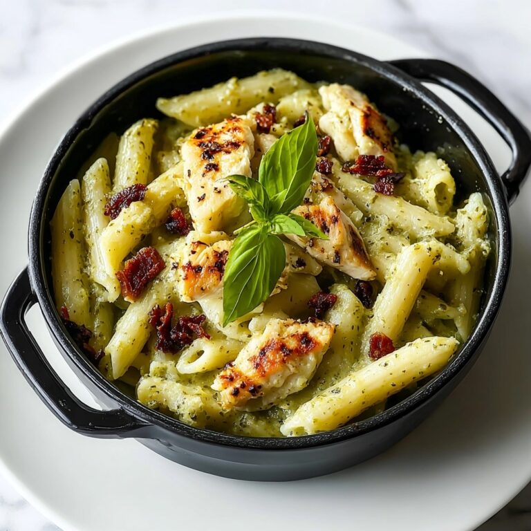 Creamy Chicken Pesto Pasta Recipe