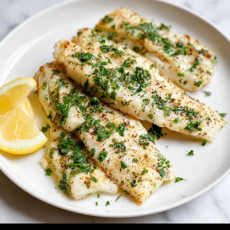 Lemon Garlic Sole Recipe
