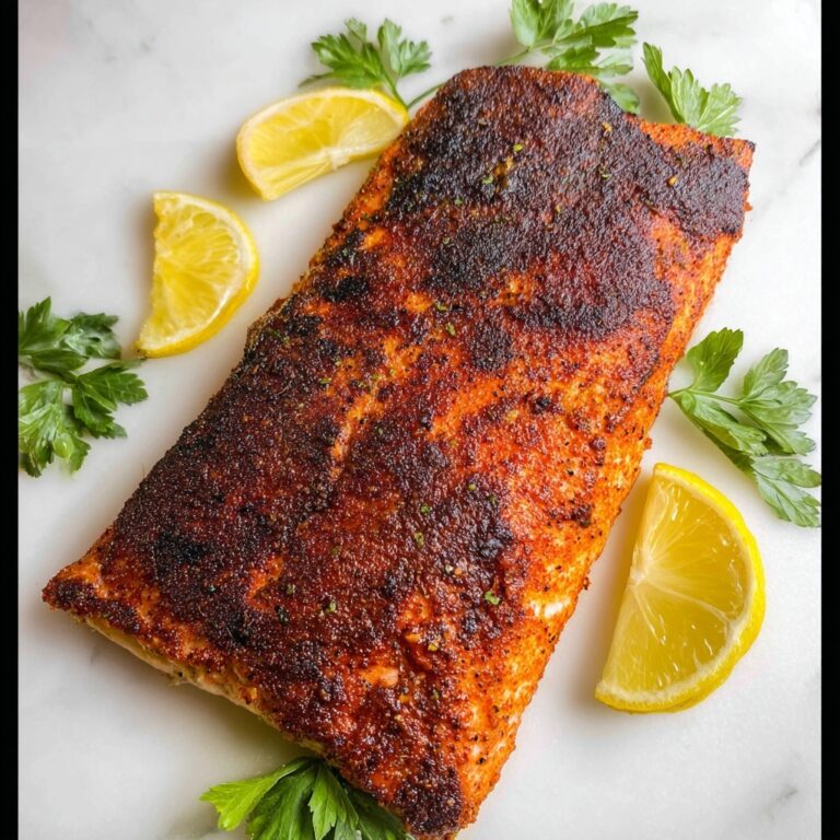 Broiled Salmon with Spiced Seasoning Recipe