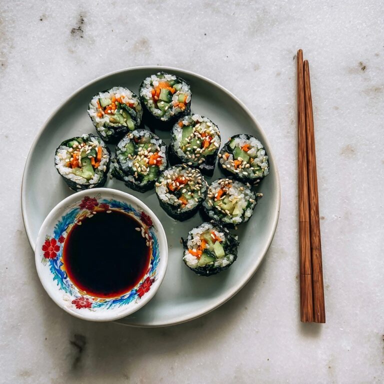 Vegetable Sushi Roll Recipe