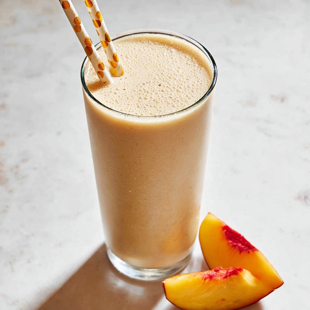 Peach Smoothie Recipe - Recipe Image