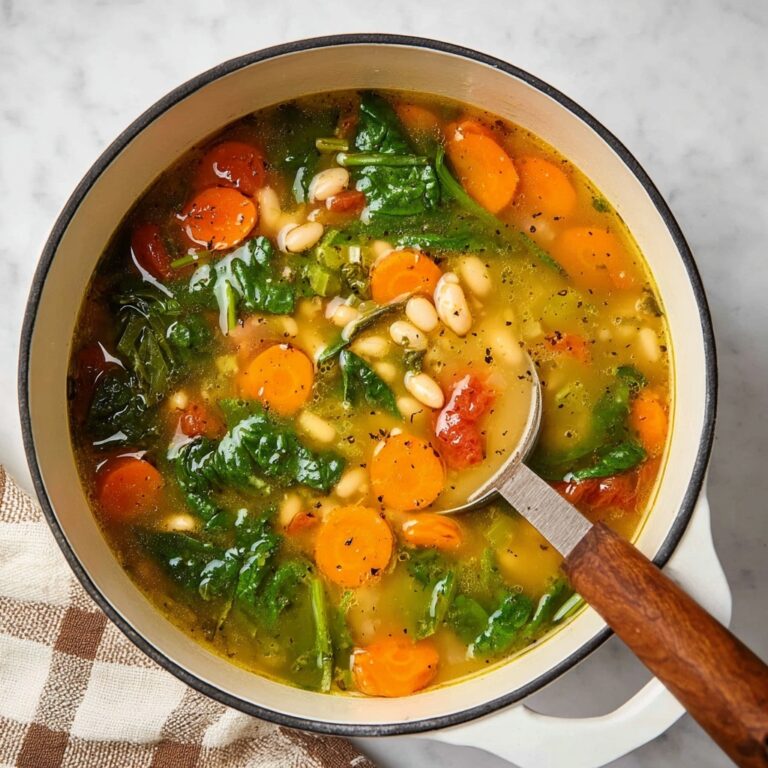 White Bean Soup with Tomatoes and Greens Recipe