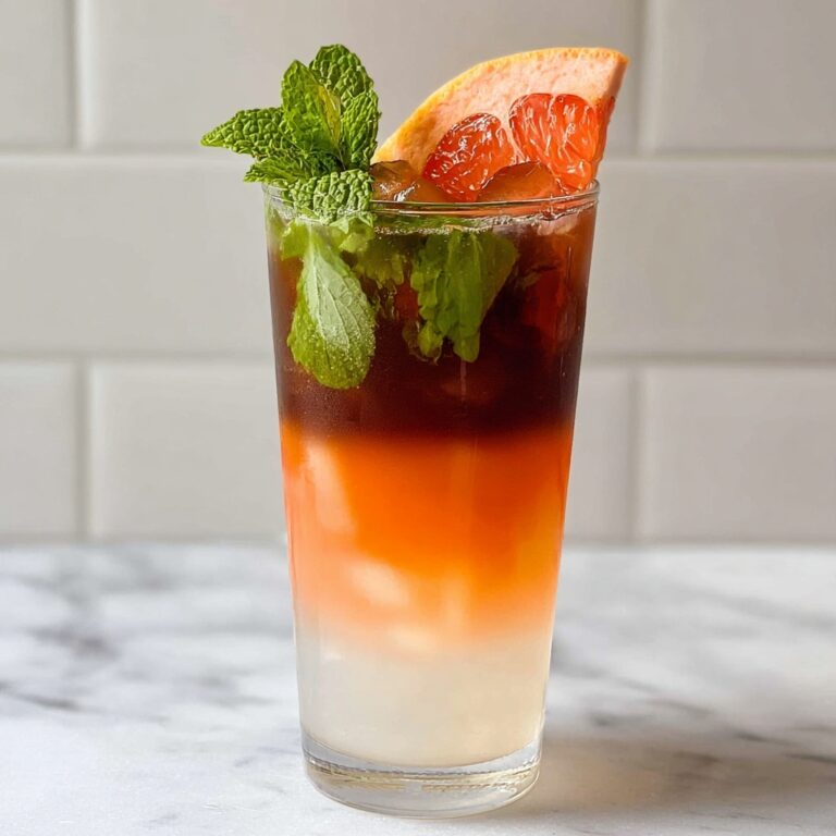 Sparkling Americano with Mint and Grapefruit Recipe