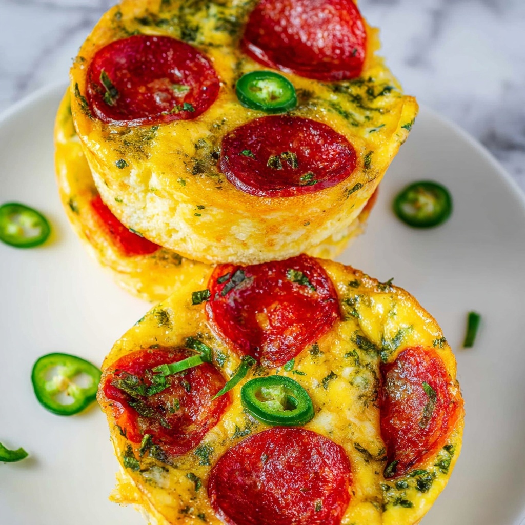 Pizza Egg Muffins Recipe - Recipe Image