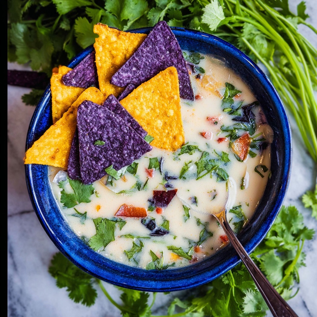 Easy Queso Dip Potato Soup Recipe - Recipe Image