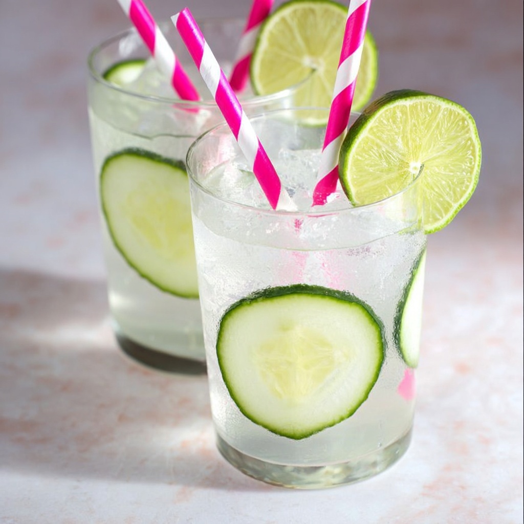 Easy Cucumber Lime Punch Recipe - Recipe Image