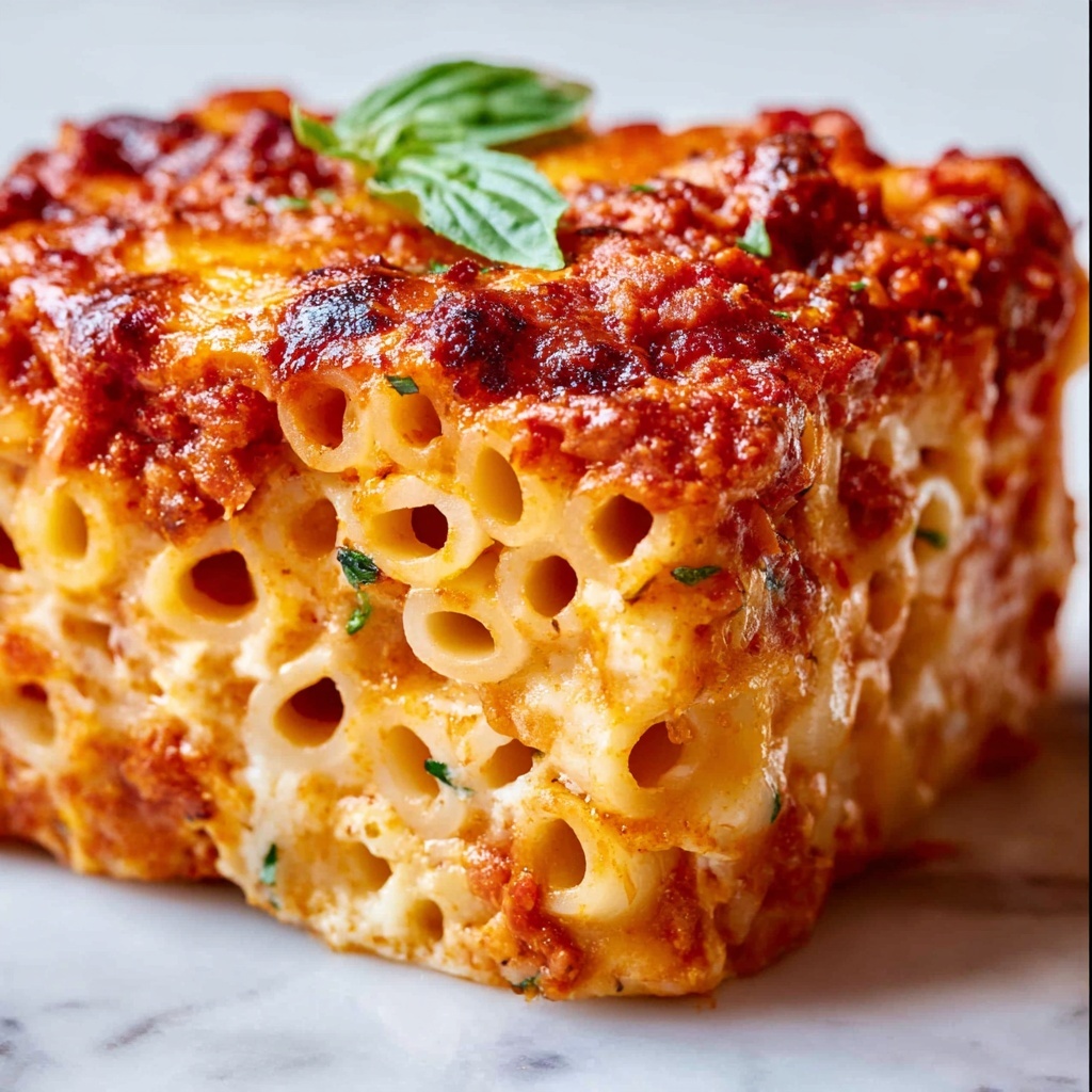 The Best Baked Ziti with Cottage Cheese (Postpartum Ziti) Recipe - Recipe Image