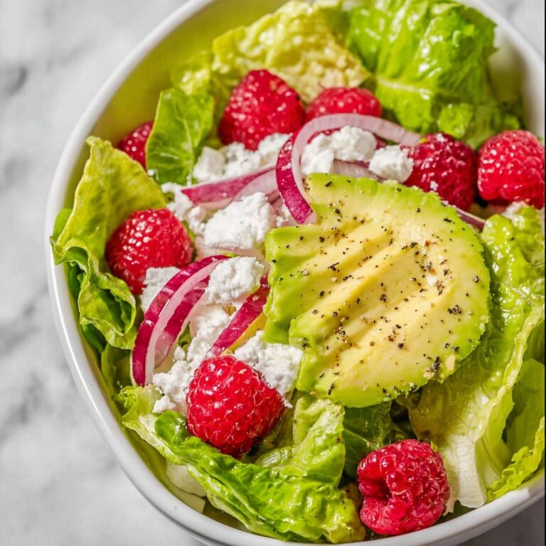 Raspberry Avocado Salad with Poppyseed Dressing Recipe