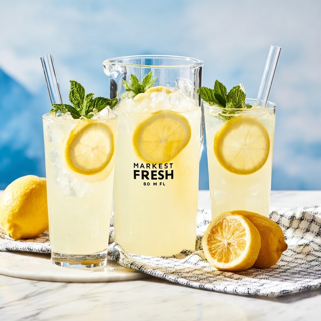 Homemade Lemonade Recipe - Recipe Image