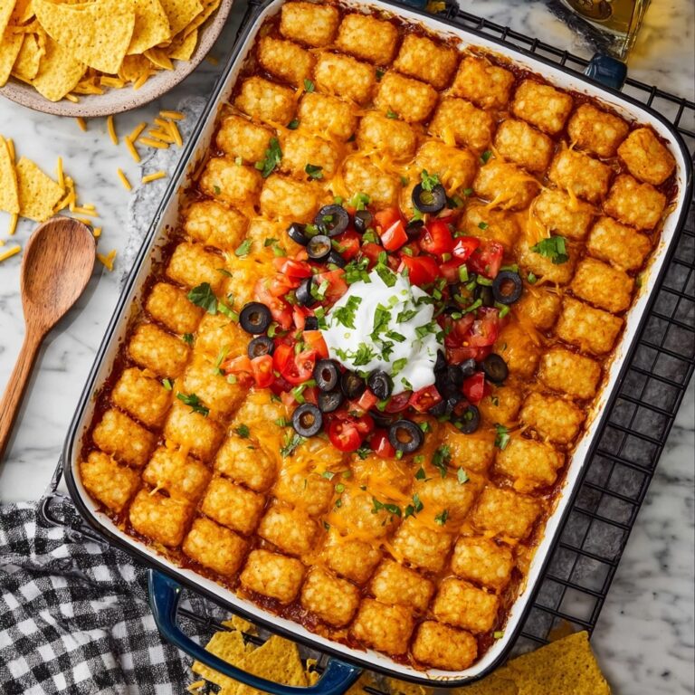 Mexican Tater Tot Casserole Recipe