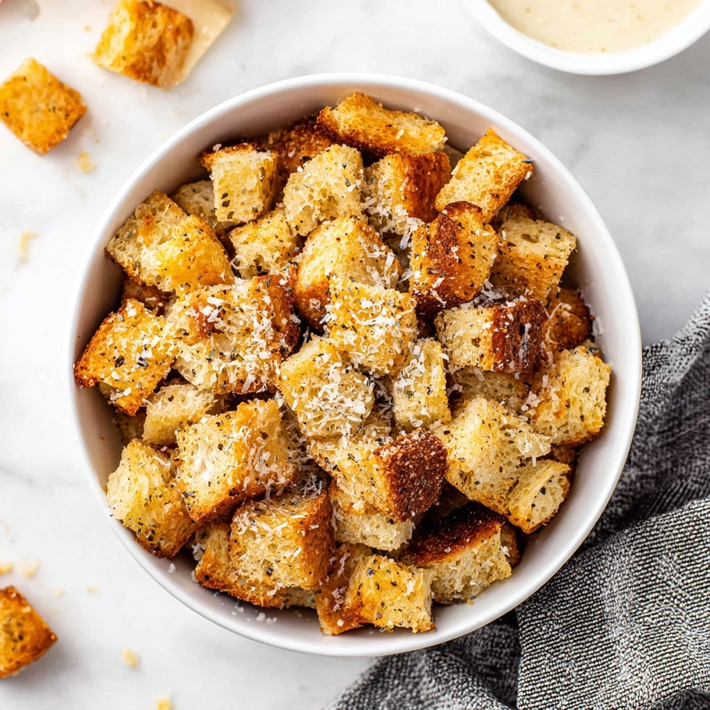 Healthy Homemade Croutons Recipe - Recipe Image