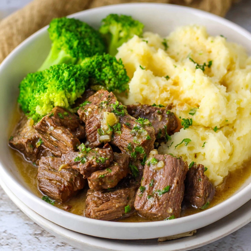 Crockpot Steak Bites Recipe - Recipe Image