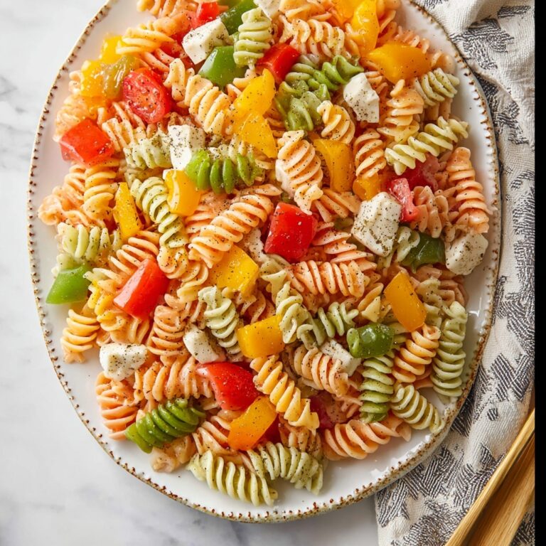 Tricolor Pasta Salad Recipe