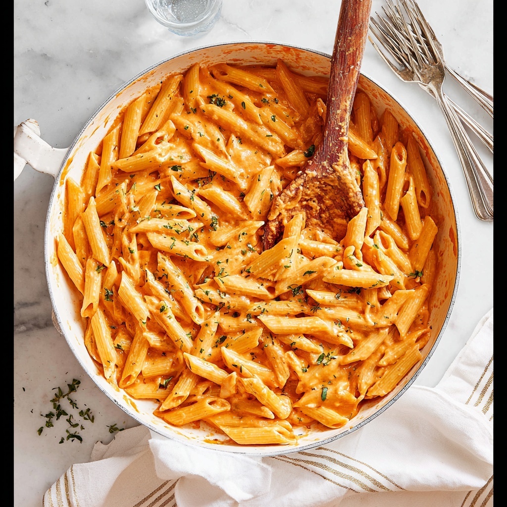 Easy Penne Alla Vodka Recipe - Recipe Image