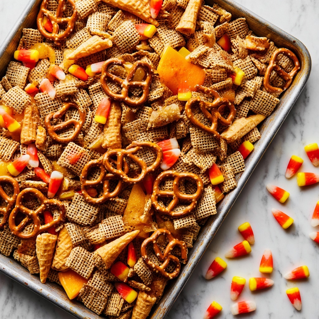 Halloween Chex Mix Recipe - Recipe Image