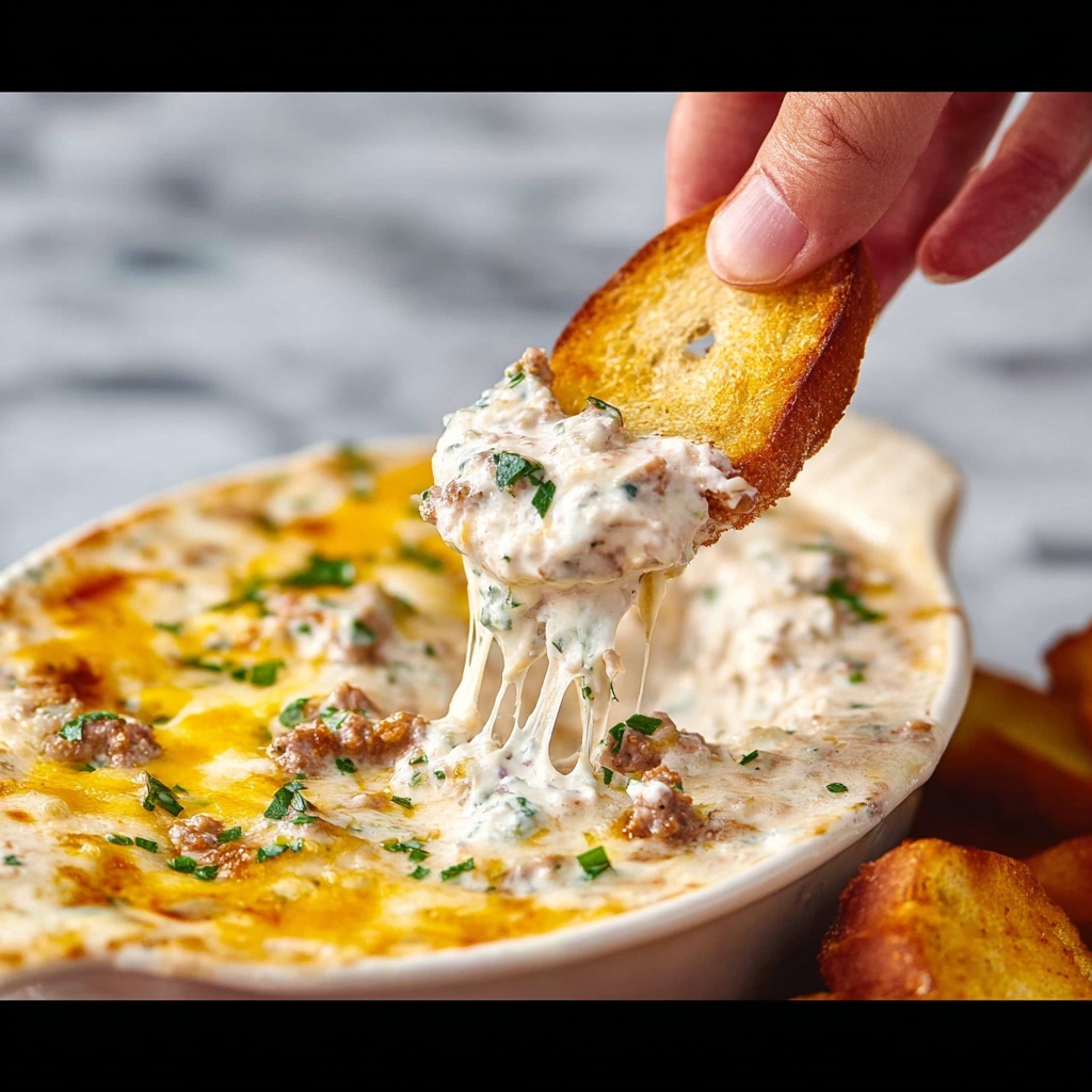 Philly Cheesesteak Dip Recipe - Recipe Image