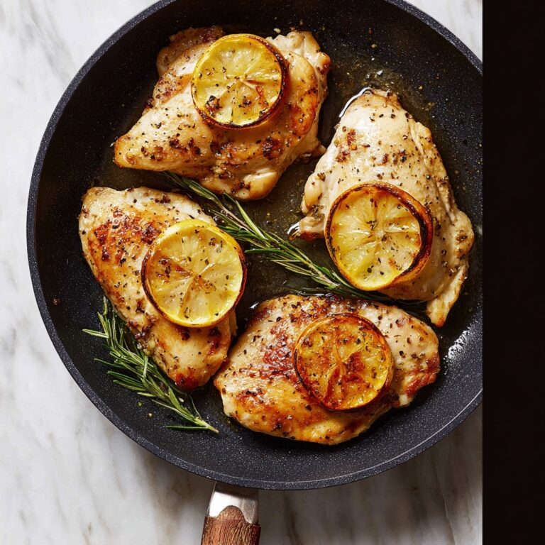 Lemon Chicken with White Wine Recipe