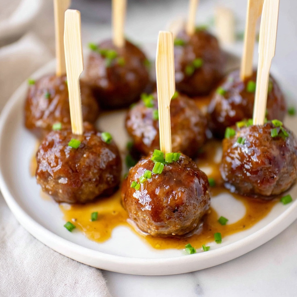 Cocktail Meatballs with Sweet & Sour Dipping Sauce Recipe - Recipe Image