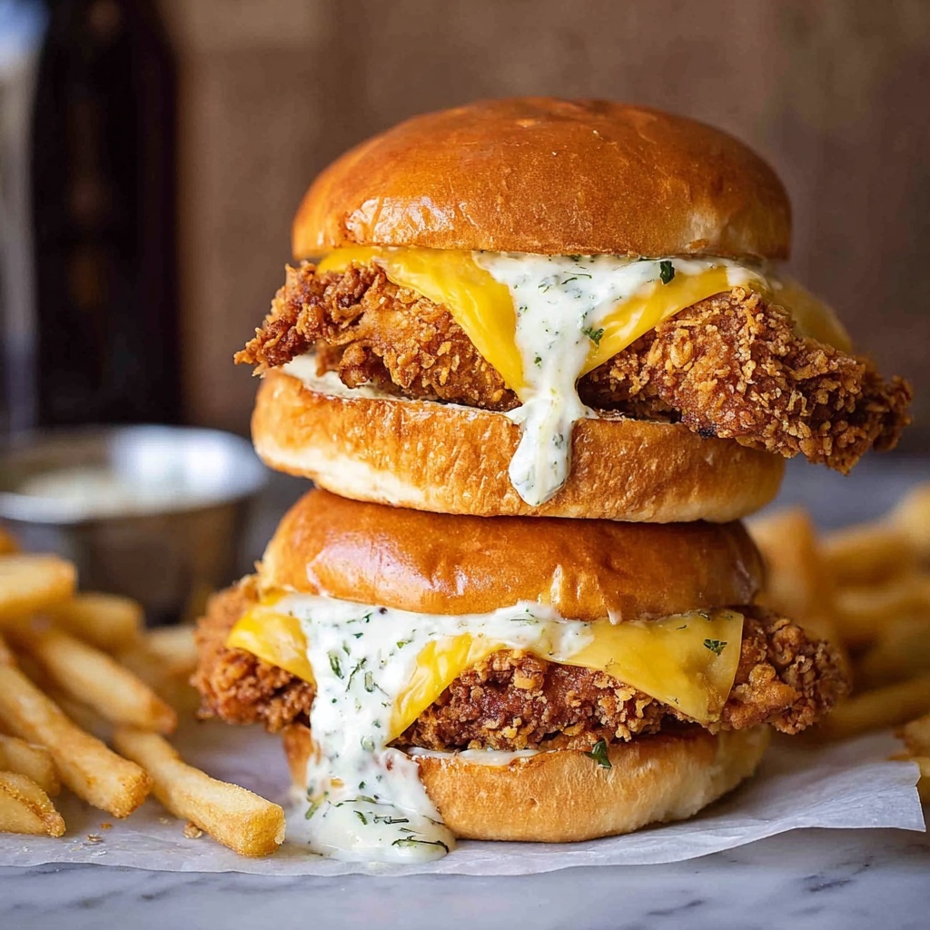 Homemade Baked Filet-O-Fish Burger with Dill Tartar Sauce Recipe - Recipe Image