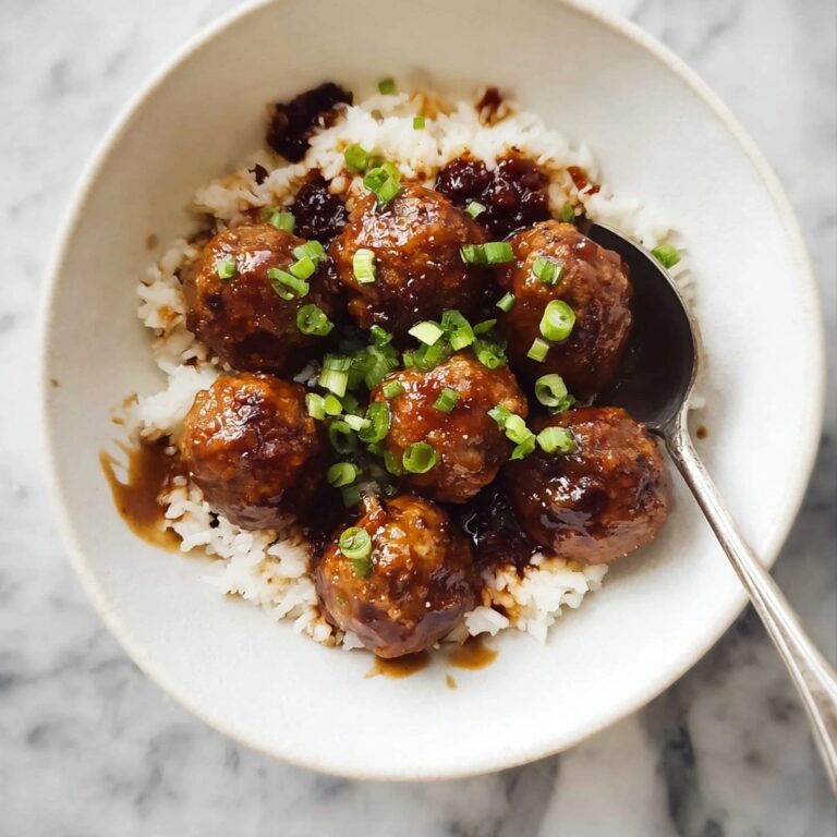 Teriyaki Chicken Meatballs Recipe