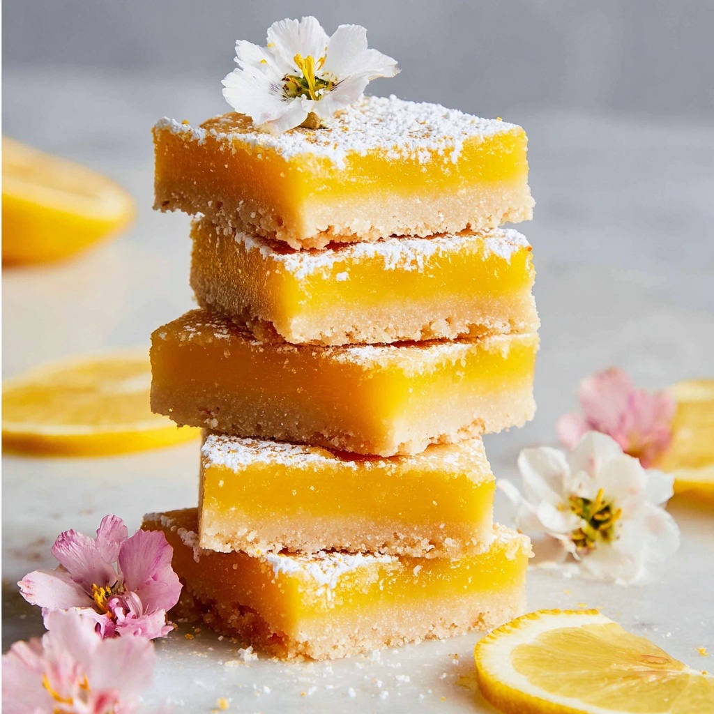 Easy Lemon Bars Recipe - Recipe Image