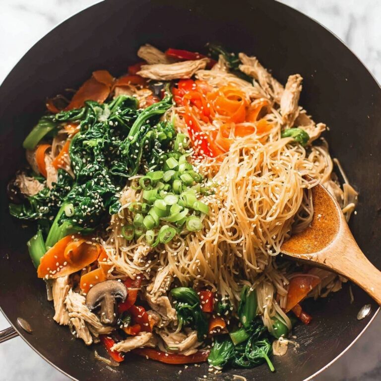 Chicken Stir Fry with Rice Noodles Recipe