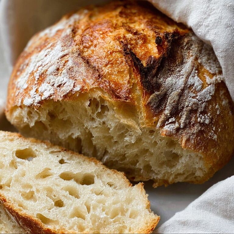 World’s Easiest No-Knead Artisan Yeast Bread Recipe