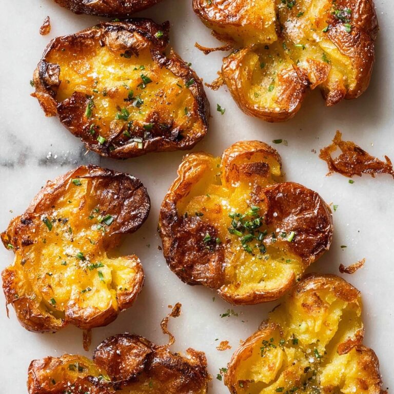 Ultra Crispy Smashed Potatoes Recipe